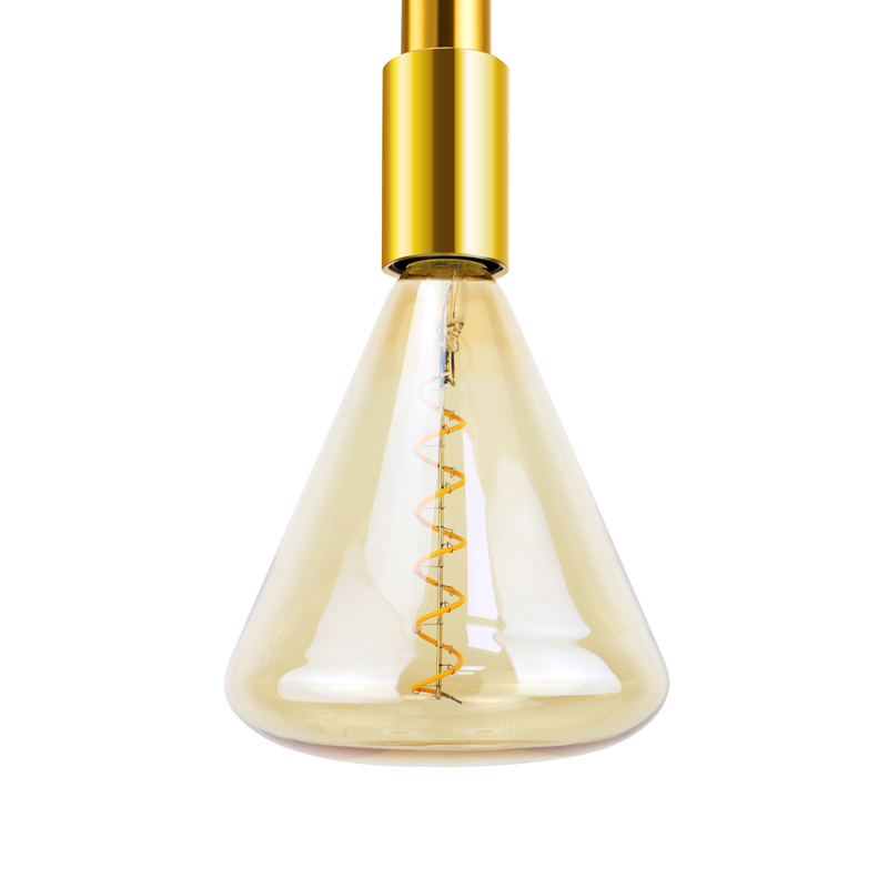 TITA Aqua blue tehas Triangle 4 watt juhitud spiraalfilamentvalgus