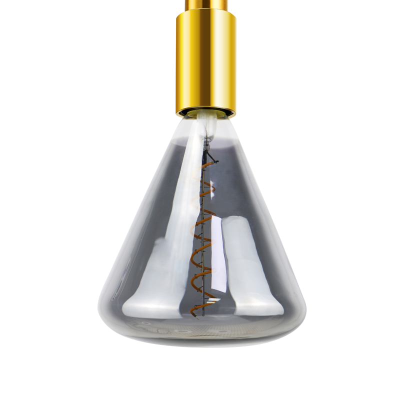 TITA Aqua blue tehas Triangle 4 watt juhitud spiraalfilamentvalgus