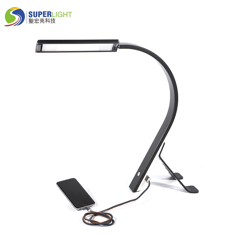 521u usb juhtiv laualamp voodi kõrval magamistoa õpilane õppelaua lamp LOGO custom