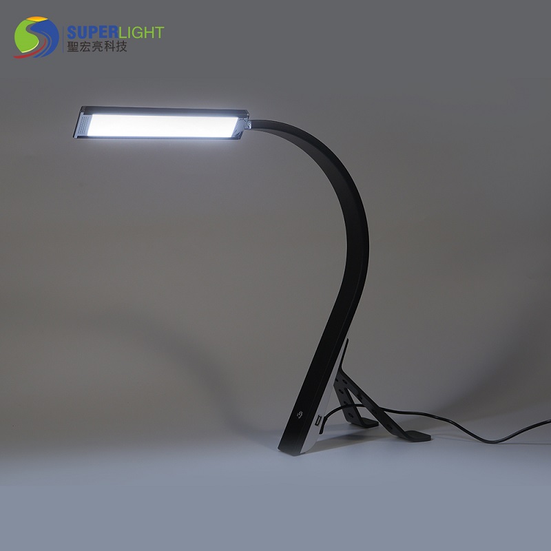 525 Puudutage LED-Bedfided Table Light Desk Reading Uuring Lamp Arvuti Valgus Paindlik Gooseneck Eye Care Päevavalgus