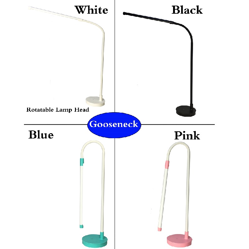 518 USB operated Magnet Dimmable LED Work Table Reading Light Workshop Lamp Reguleeritav Gooseneck Daylight 5000K