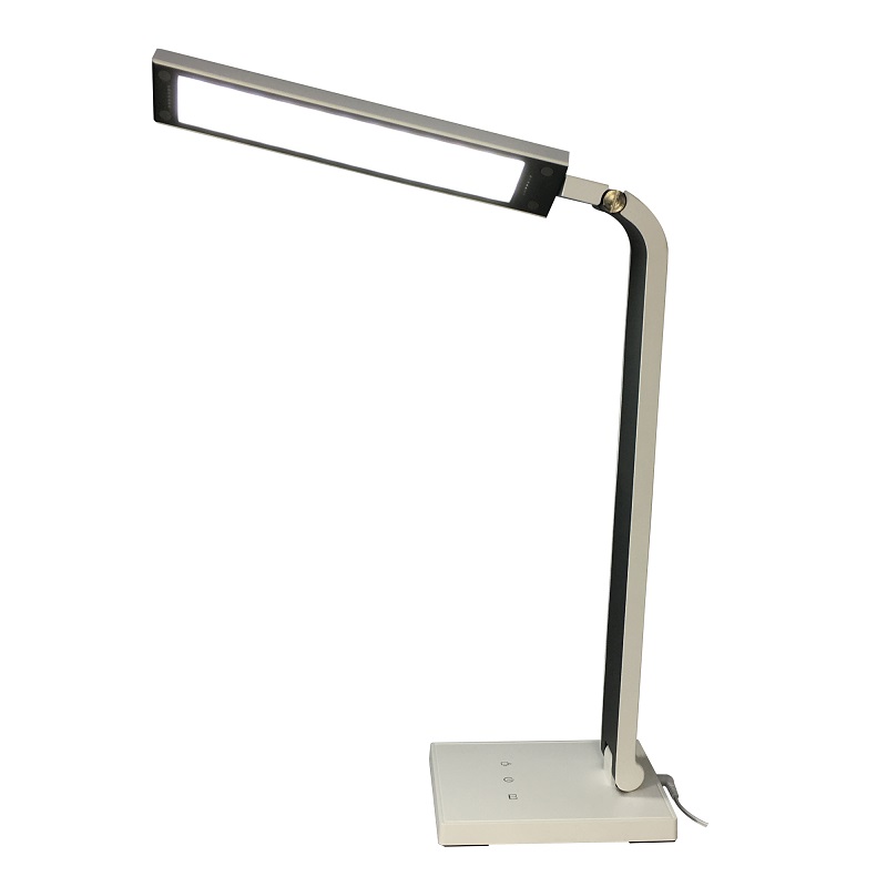 528 10W Super Thin Aluminium Desk Lamp Heledus Pihtness Dimmer