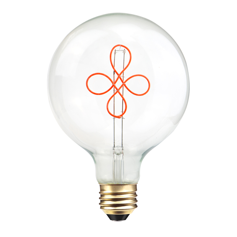 G125 Clover 4w tehase hulgimüük OEM DIY filament soe valge pirn