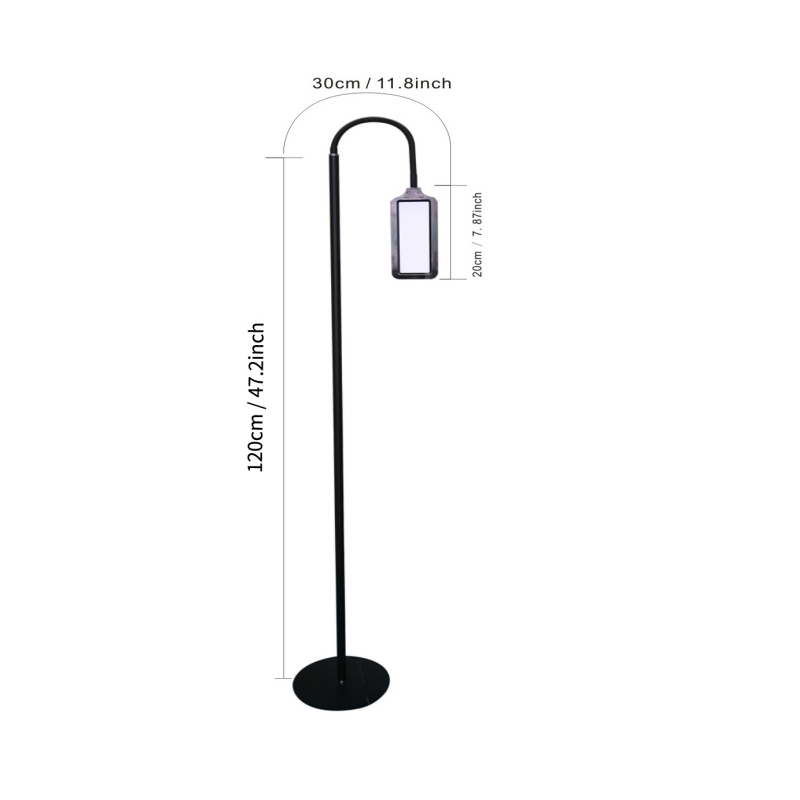 8181 Reguleeritav alaline Kaasaegne hämardatav Led Floor Lamp 7w elutoaks