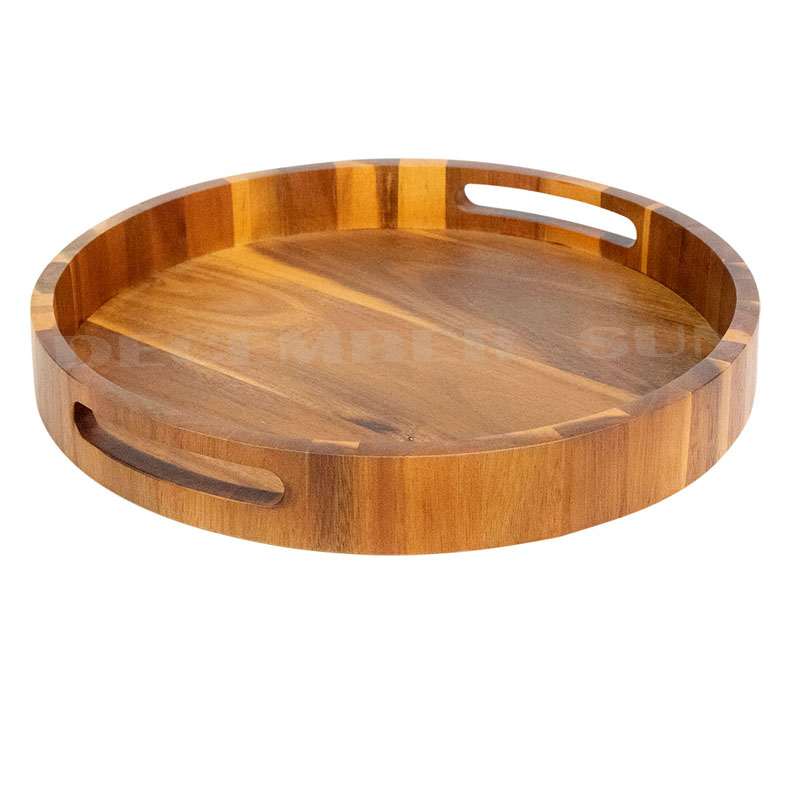 Díol go maith tráidire adhmaid bambú