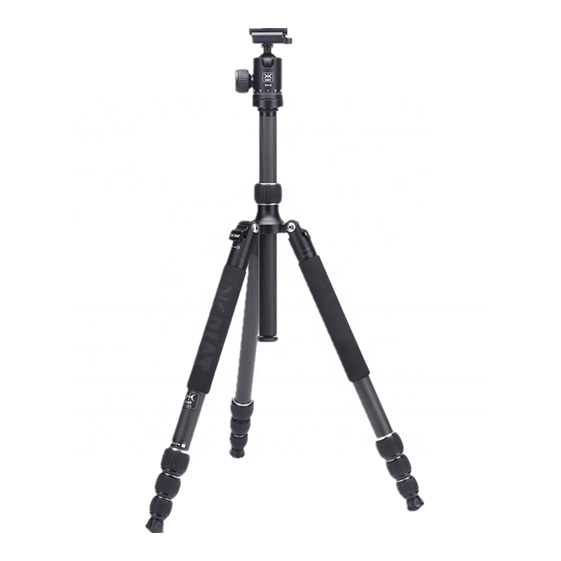 Diat CM254 + KH10 Meáchan Solais Meáchan Solas Carbóin Ceamara Tripod Video Video Tacaíocht Tripod Ceamara