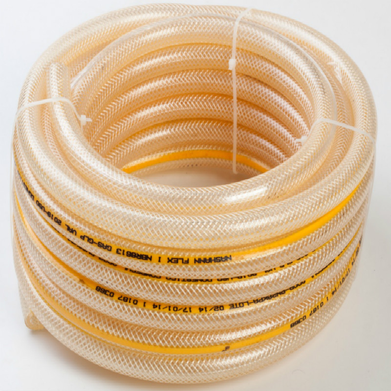 Píobán snáithíneach ardbhrú ardleibhéil PVC ard-bhrú treisithe