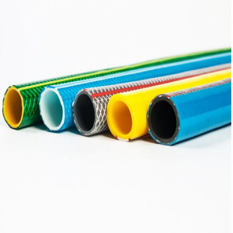 Hose gairdín PVC píobán uisce stíle nua treisithe le haghaidh garraíodóireachta a rinneadh sa tSín