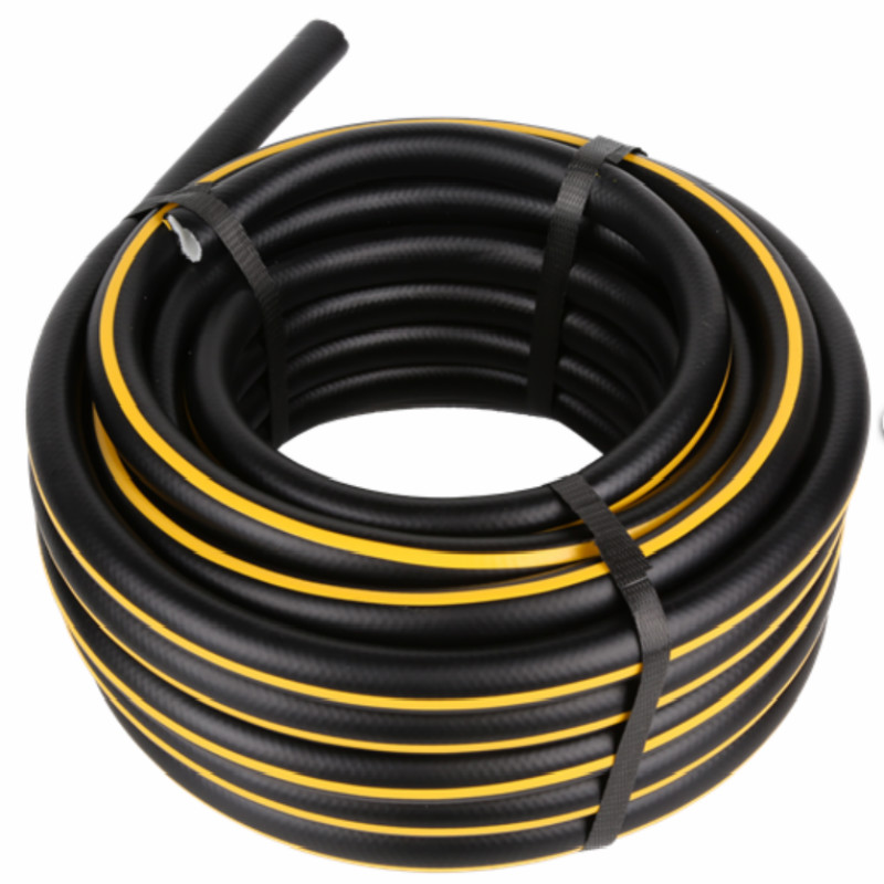 3 Snáithín uisce ildaite Braided Garden pvc solúbtha Hose