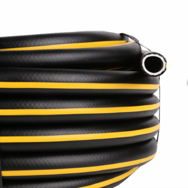 3 Snáithín uisce ildaite Braided Garden pvc solúbtha Hose