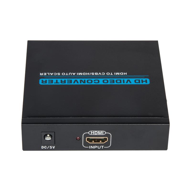 HDMI DO CVBS / AV + HDMI CONVERTER Auto Scaler 1080P