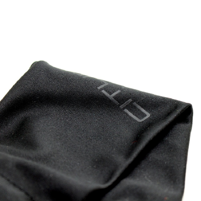 SGS46 Mikrofiber Kohandatud logo Pehmed päikeseprillid Pouch Bag Black DrawString Microfiber Eyeglass Bag