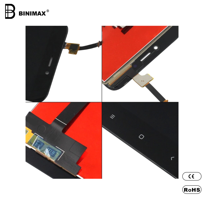 BINIMAX Mobiiltelefoni TFT LCD ekraanikoostu näidik Redmi 4x jaoks