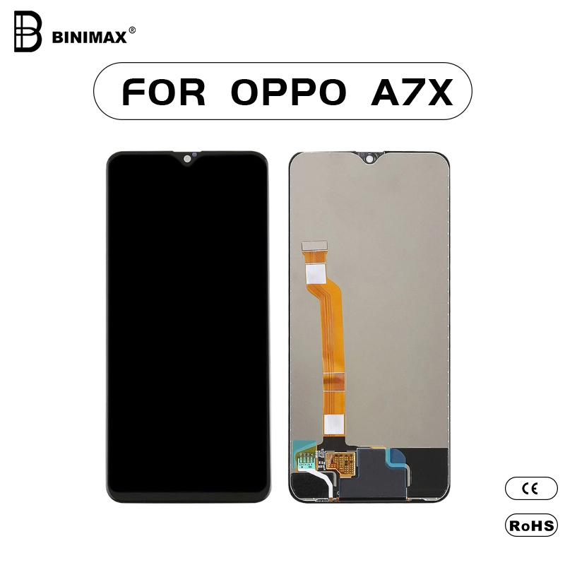 Mobiiltelefoni LCD ekraani BINIMAX asendusekraan OPPO A7X mobiiltelefoni jaoks