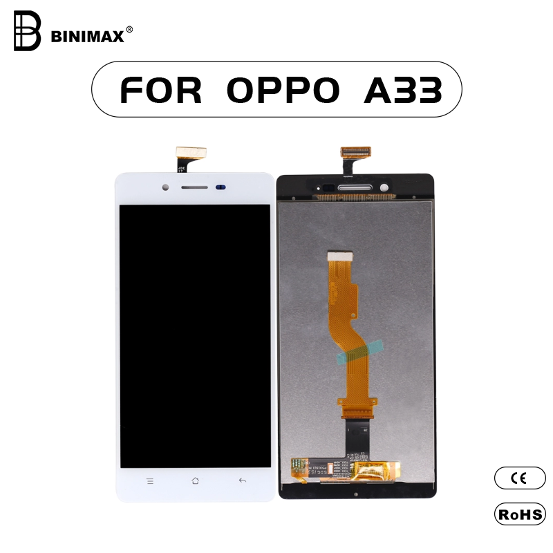 Mobiiltelefoni LCD ekraan BINIMAX asendusekraan OPPO A33 mobiiltelefoni jaoks