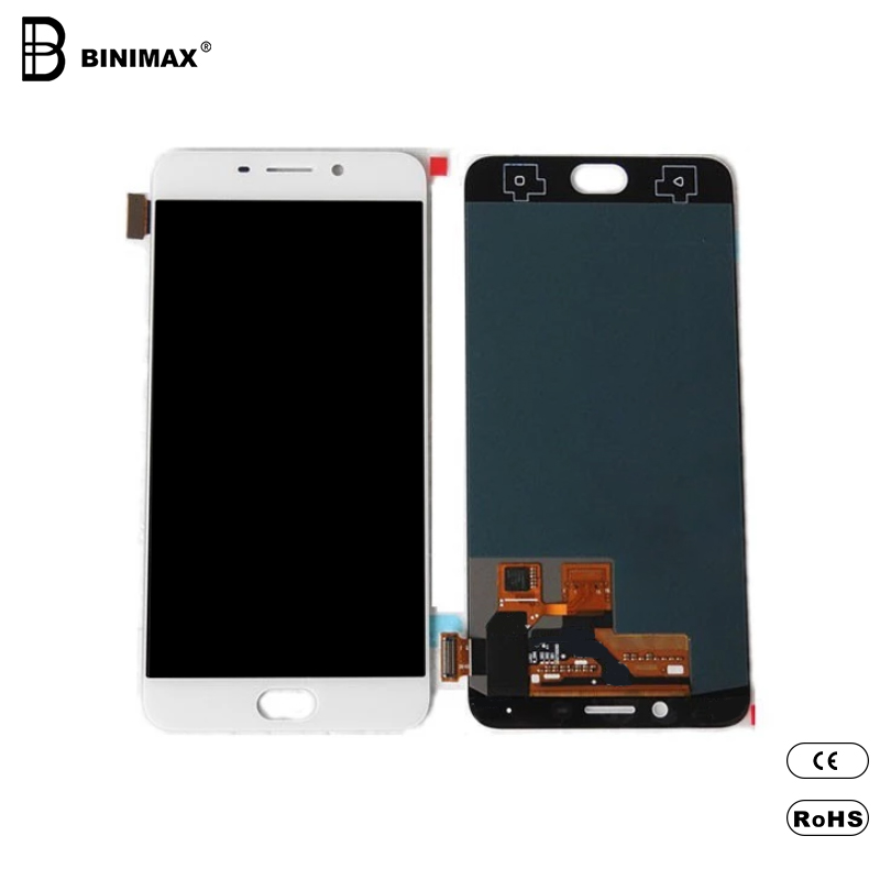 Fón póca LCDs scáileán Tionól BINIMAX taispeáint le haghaidh oppo R9 cellphone