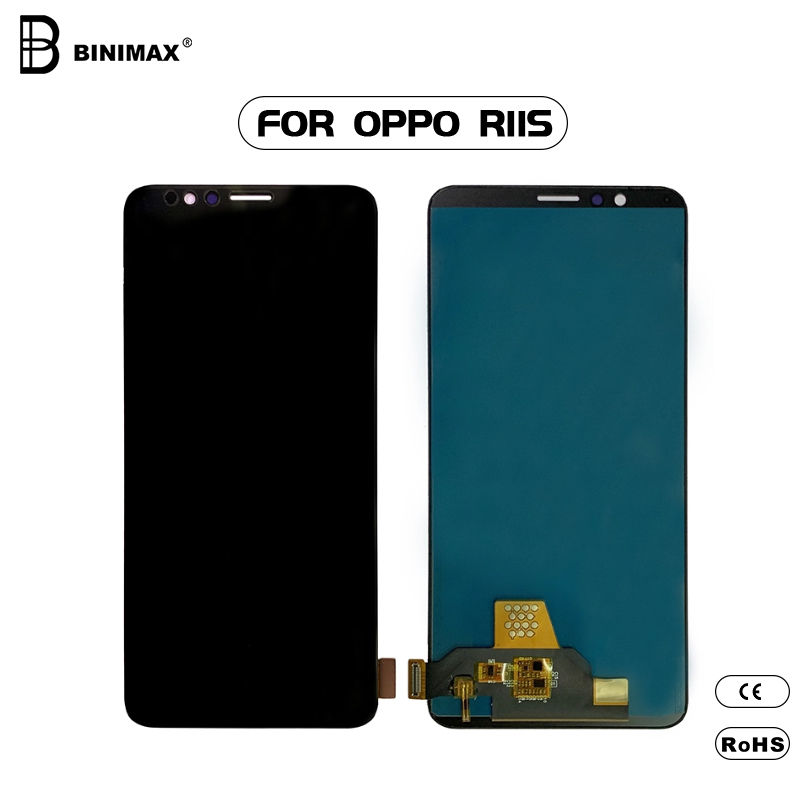 Mobiiltelefoni TFT LCD ekraani komplekt BINIMAX ekraan oppo R11S jaoks