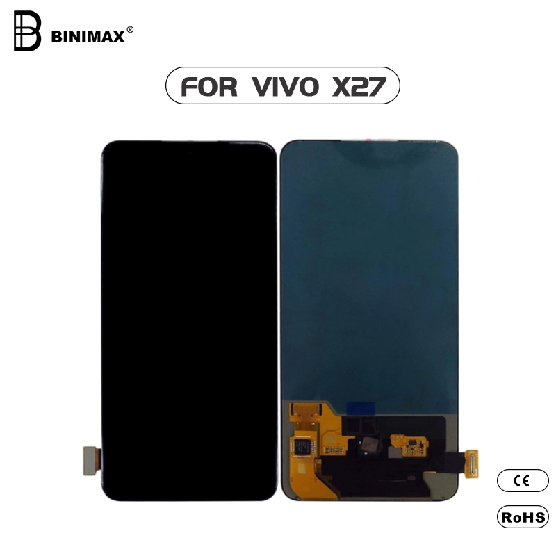 Mobiiltelefoni TFT LCD ekraani komplekt BINIMAX kuvar vivo x27 jaoks