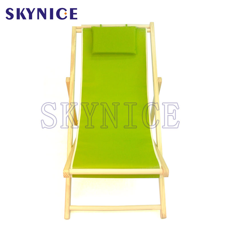 Volding Kohandatav Oxford Canvas Beach Chair