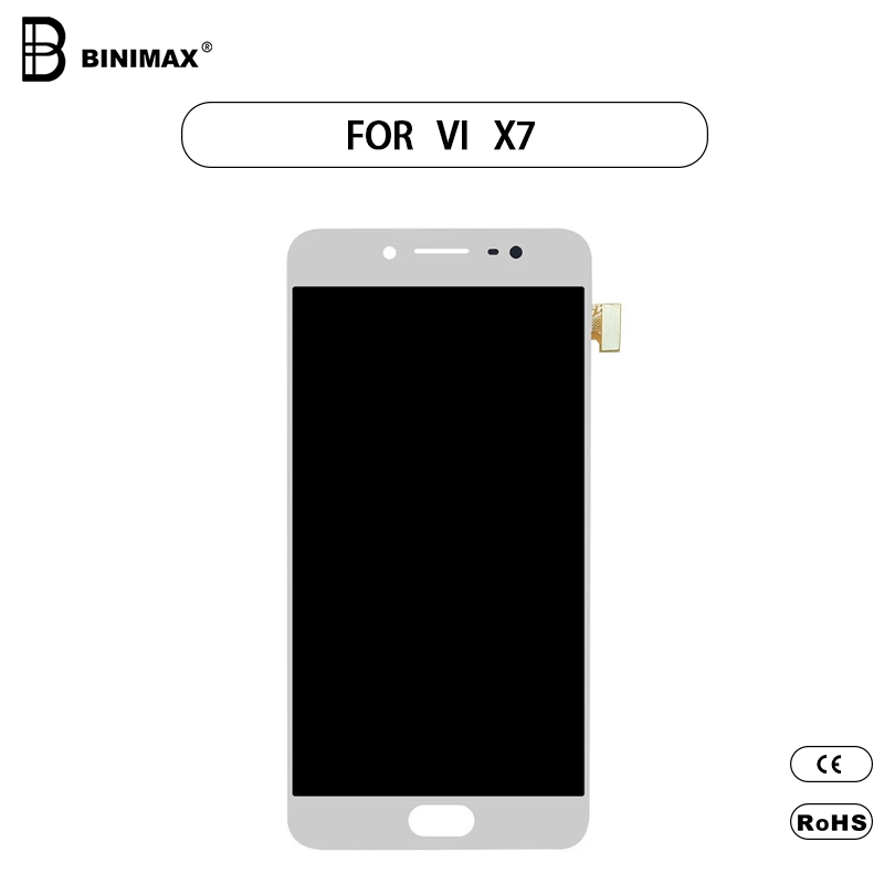 Mobiiltelefoni TFT LCD ekraanide komplekt BINIMAX kuva VIVO X7 jaoks