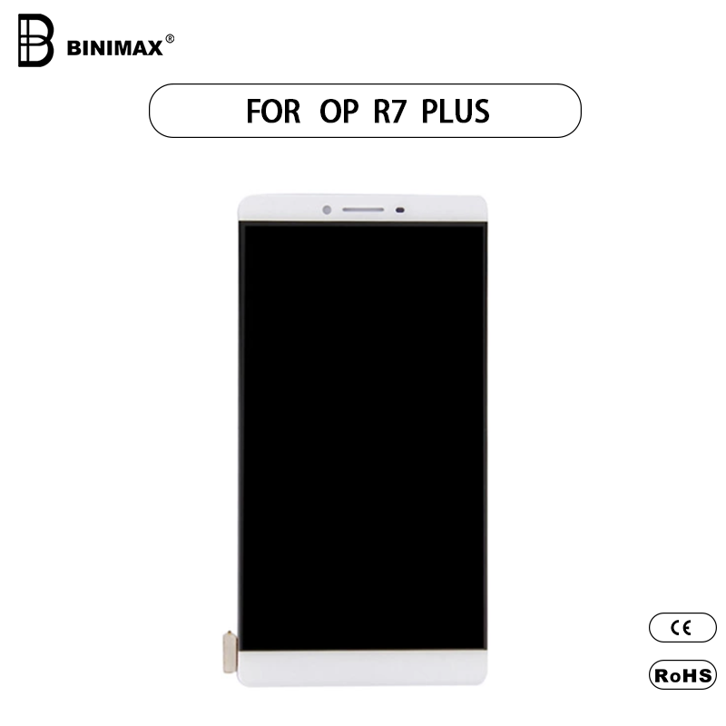 Scáileán Fón Póca LCDs Deisiúchán BINIMAX in áit an taispeántais le haghaidh OPPO R7 PLUS