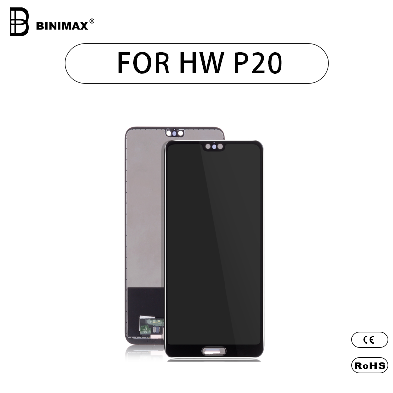 Mobiiltelefoni TFT LCD ekraanikoostu kuva HW P20 jaoks