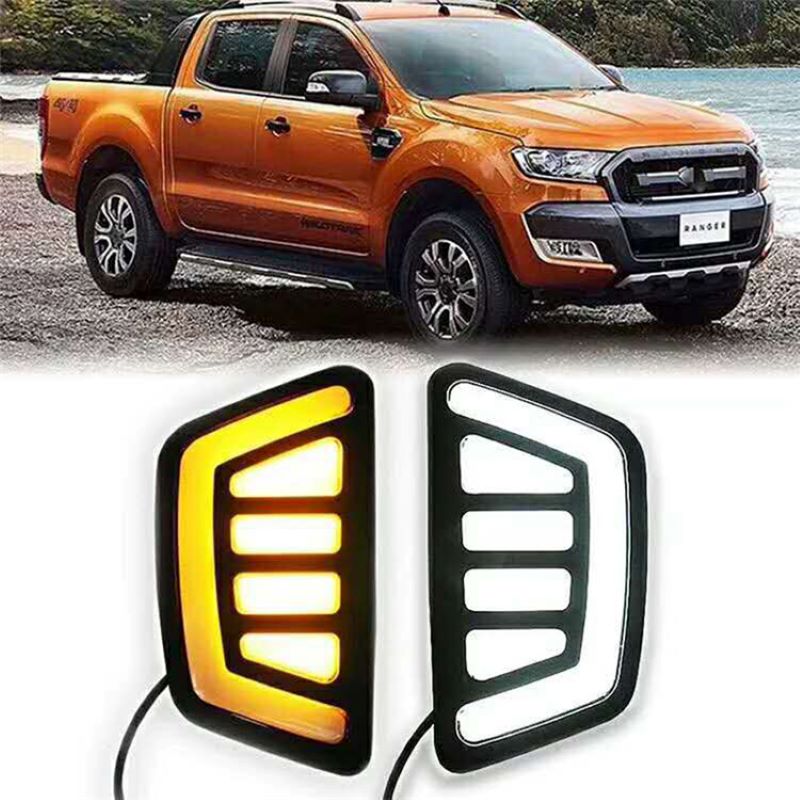 Daytime Rung Light for Ford Ranger 2015,2017,Girle with LED light for Ford Ranger 2015