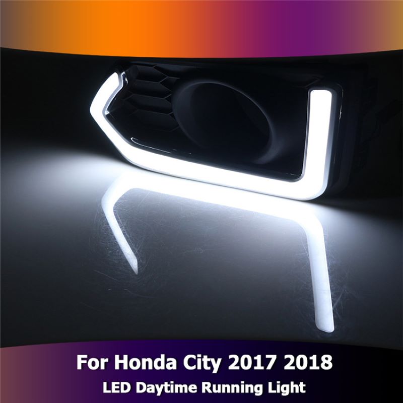 Päevavalgus Honda City 2017 ~2018,Foglamp for Honda City 2017~2018 DRL