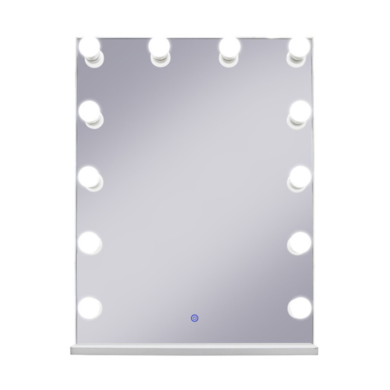 Hollywood make-up Vanity Mirror with Light Bulbs, Illuminte Vanity Dressing Laud Mirror Light
