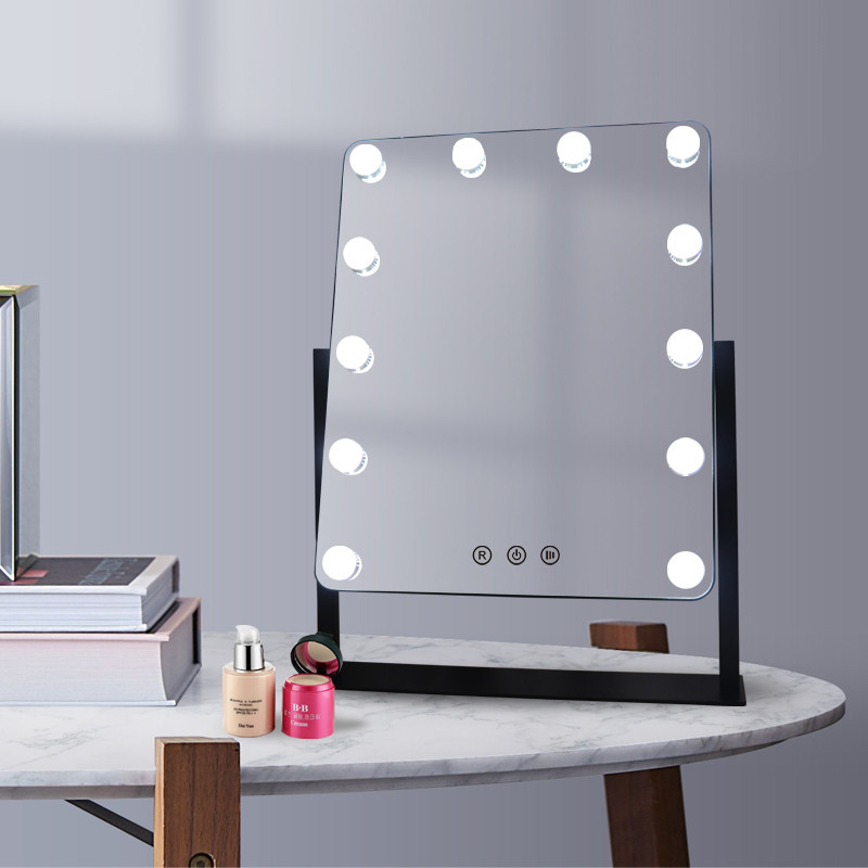 Amazon Best Sale Hollywood Vanity LED Bulb Peeglike Töölaua Heledama meigipeegliga