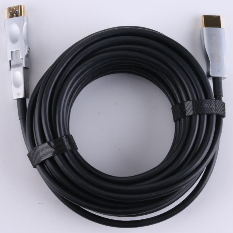 Parim hind HDMI 2.0 tüüp A kuni D lähtekoha küljel, mis on AOC kiudoptilise kaabli 15m pikkus