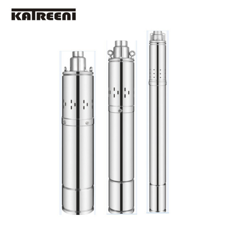 2 Inse Caidéal Uisce Scriú Báite Tollphoill Dhomhain 2qgd don Chóras Pumpála Gréine