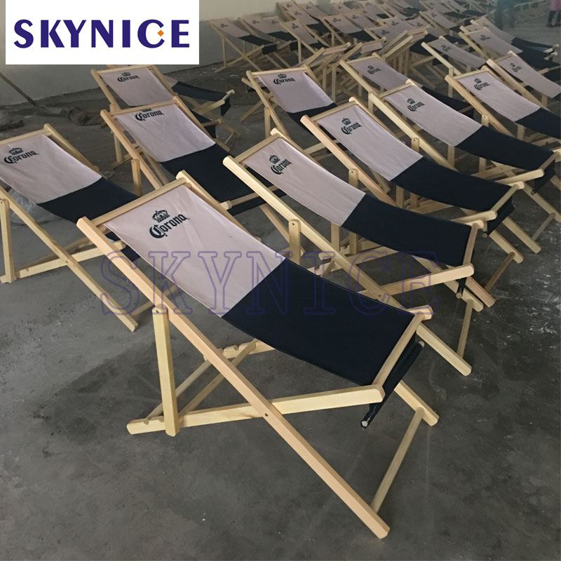 Välisukse mööbel Sunshine Wood Beach Chair