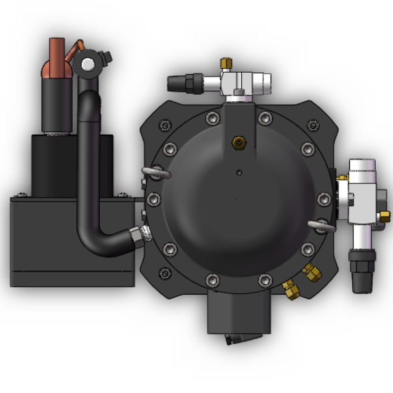 SRAITH VLB SRAITH TÉARMAÍOCHT ÍSEAL COMPRESSOR SCROLL SEMI-HERMETIC (VLB T11-INHECTION VAPOR ENHANCED VAPOR)