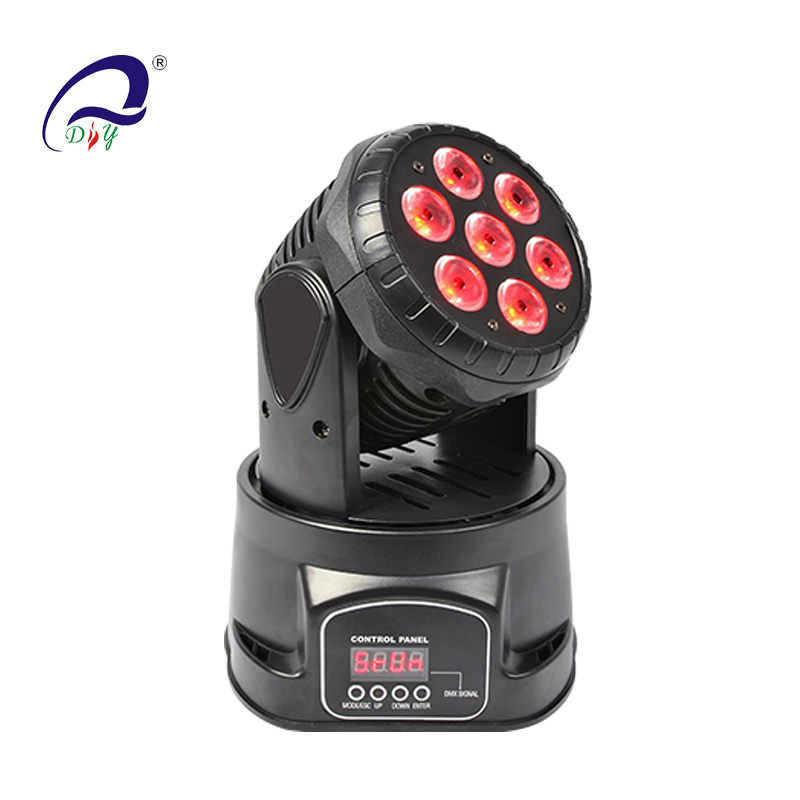 PL-14 7pcs*10W/15W LED Mini liikuv pesupea valgus