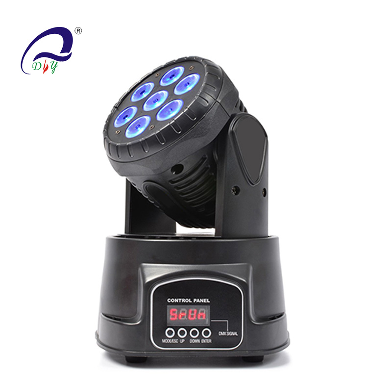 PL-14 7pcs*10W/15W LED Mini liikuv pesupea valgus