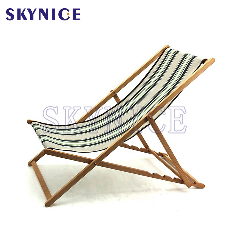 Painduv puidust ranna päikese tooli tool