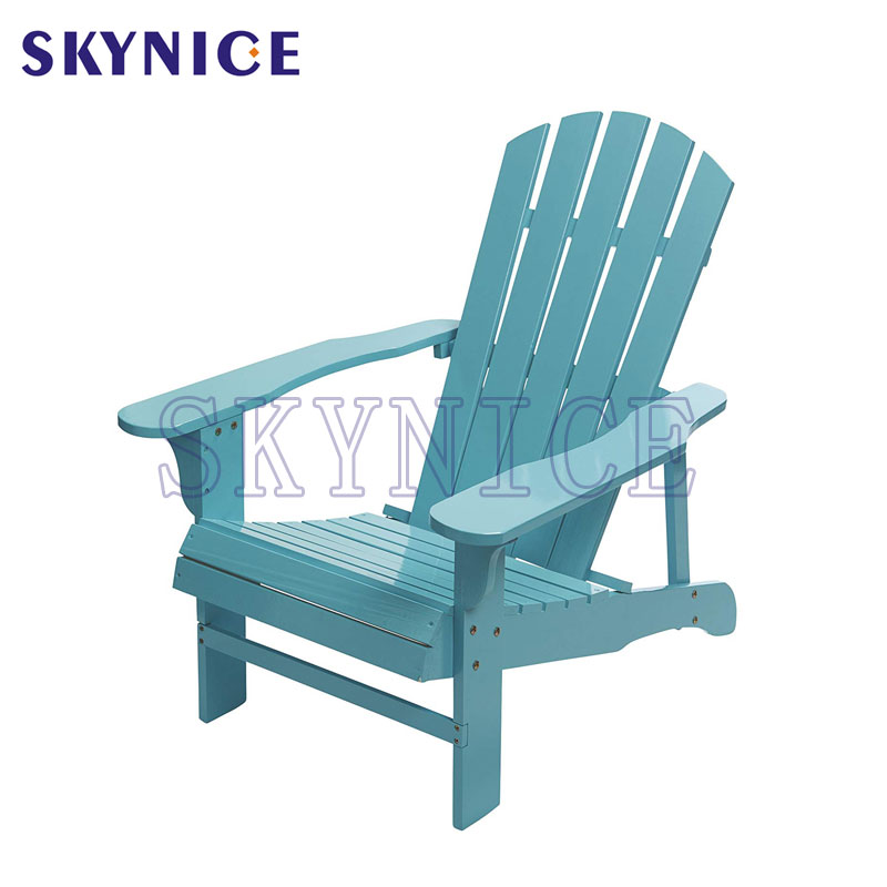 Natural Color Outdoor Beach Wood Adirondack Tool