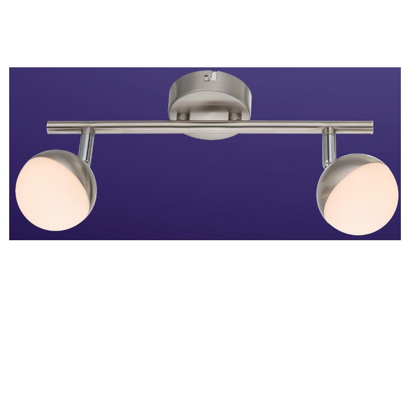 Spota faoi stiúir ardvoltais solas-2, le scáth plaisteach leath sféar