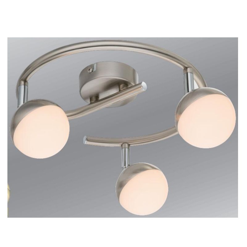 Spota faoi stiúir ardvoltais solas-3, le scáth plaisteach leath sféar