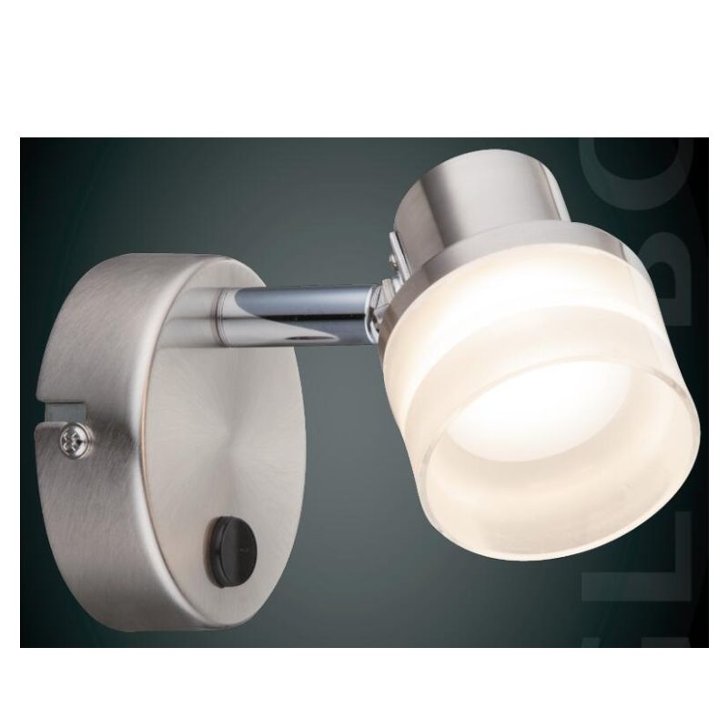 Kõrgpingega LED-täpp-1, silindrilise plastilise varjundiga