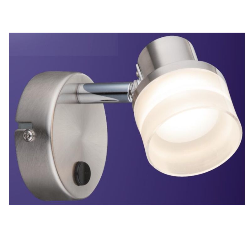 Kõrgpingega LED-täpp-1, silindrilise plastilise varjundiga