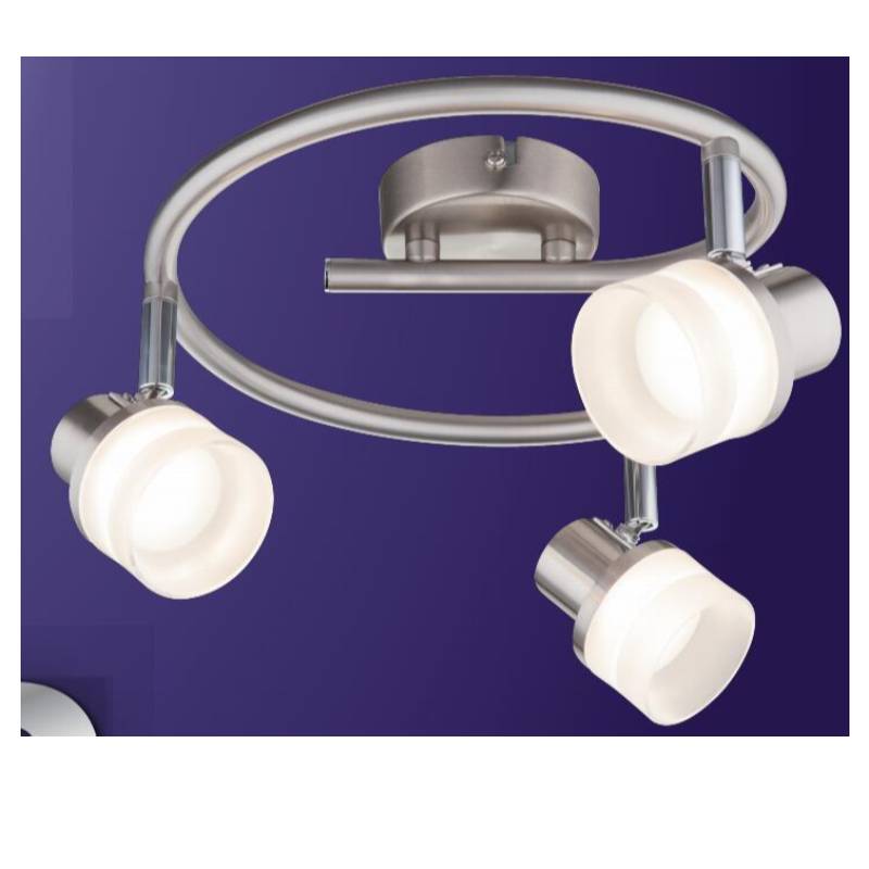 Spota faoi stiúir ardvoltais solas-3, le scáth plaisteach sorcóra