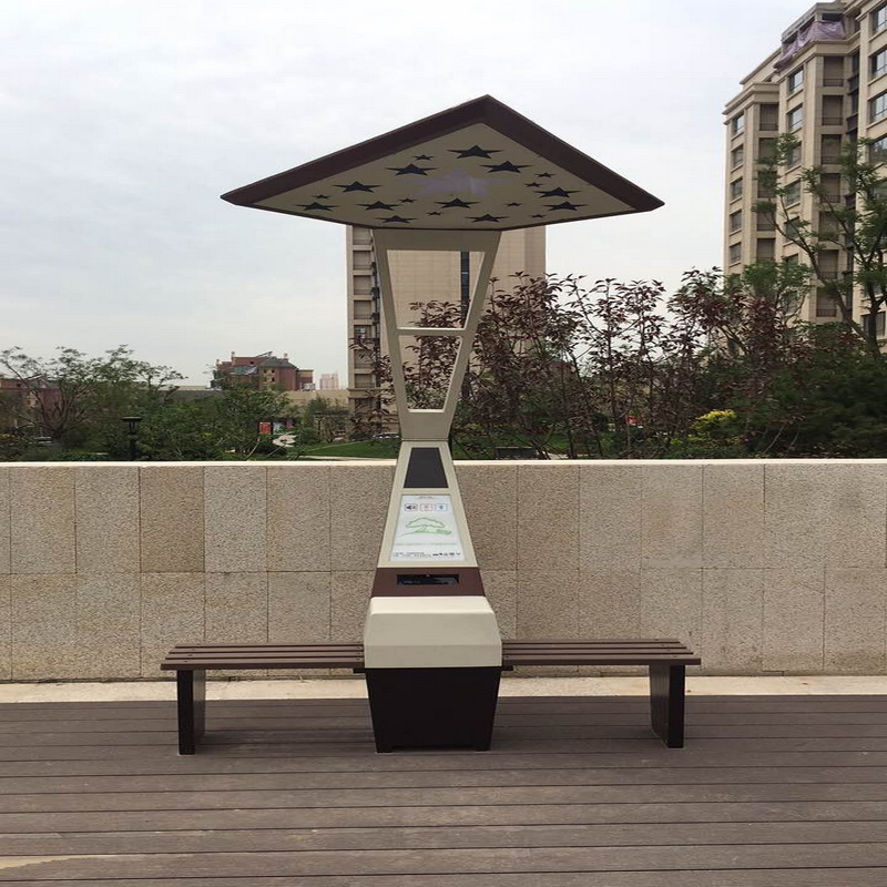 USB Charming Smart Wifi High Quality Solar Outdoor Furniture for Street