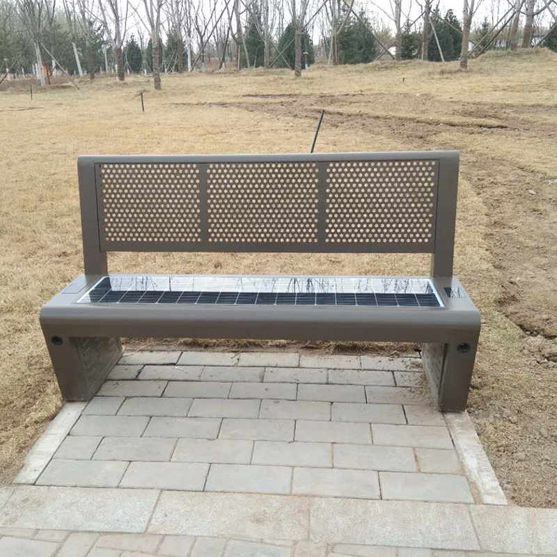 Traadita laadimistehas Reklaami hind Linnapaikades Smart Solar Bench