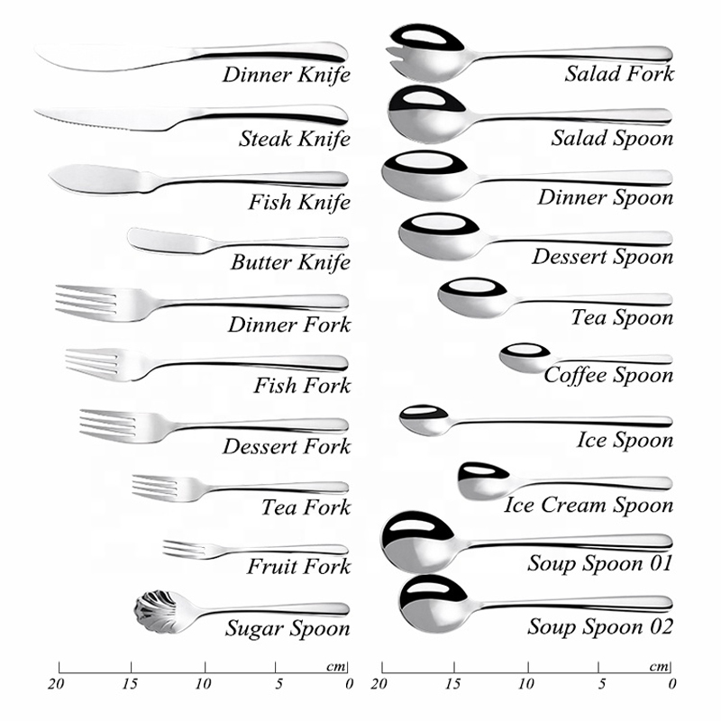 Kuldse hõbeda hõbenõud 18/8 Golden Western Custom Logo Flatware Stainless Steel Metal Hotel