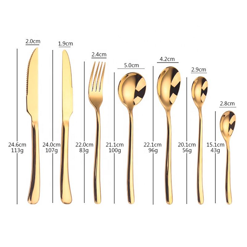 díoltóir barr amazon buffet flatware bainise sceanra sceanra óir cruach dhosmálta