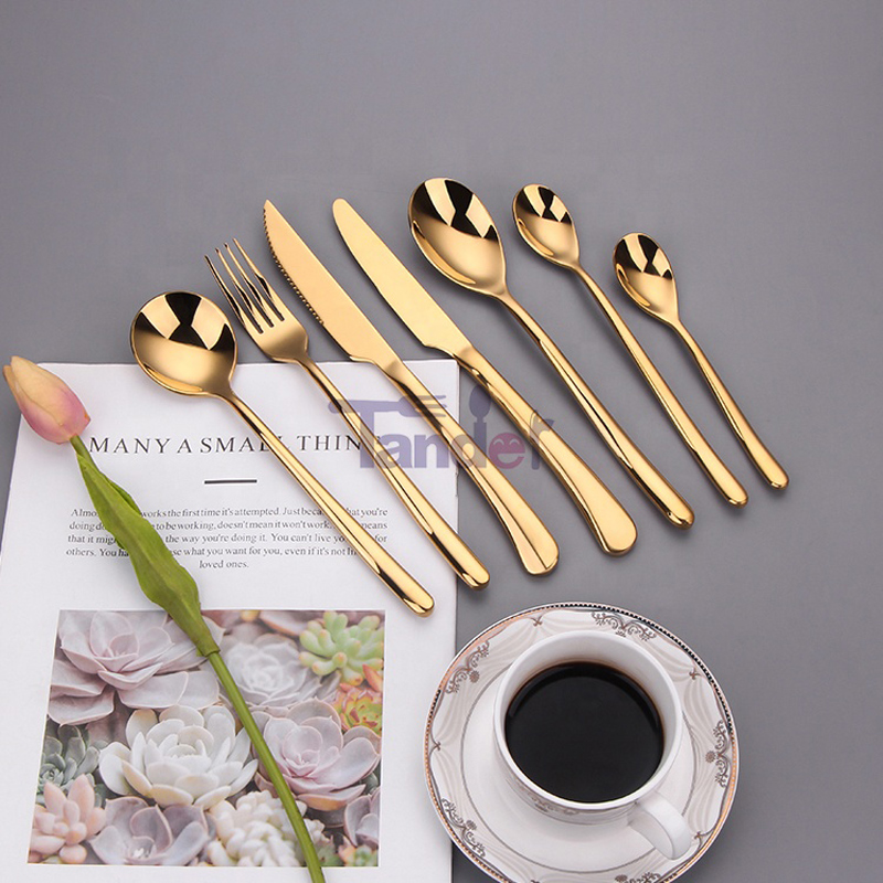 díoltóir barr amazon buffet flatware bainise sceanra sceanra óir cruach dhosmálta