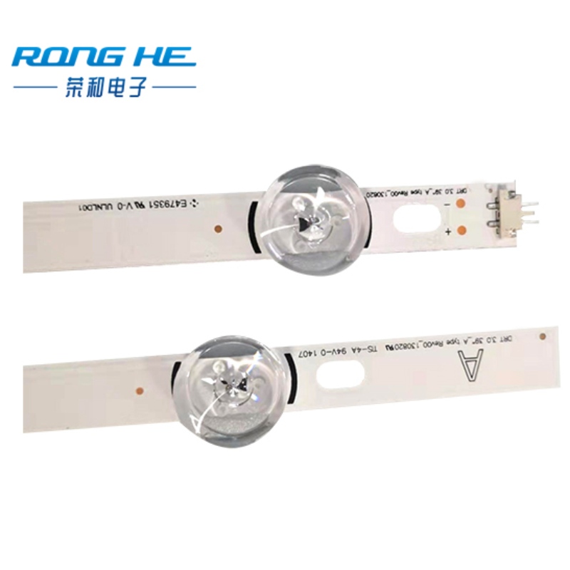 Factory hind LG 39 tolline 4+4 suur optiline hajutiklaasiga LED-valgusriba