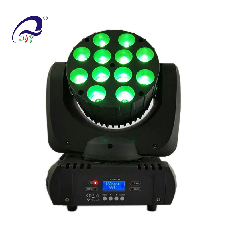 PL56A 12pcs 10w 4in1 RGBW LED Beam Liikuva Pea Valgus lava jaoks